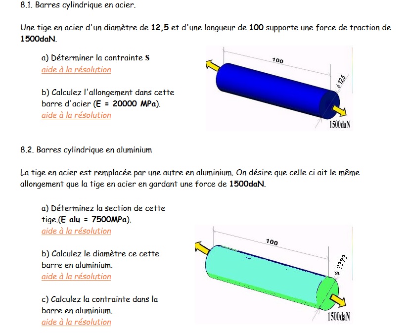 Exercice 1 Traction