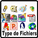 Type de fichier sur ce site